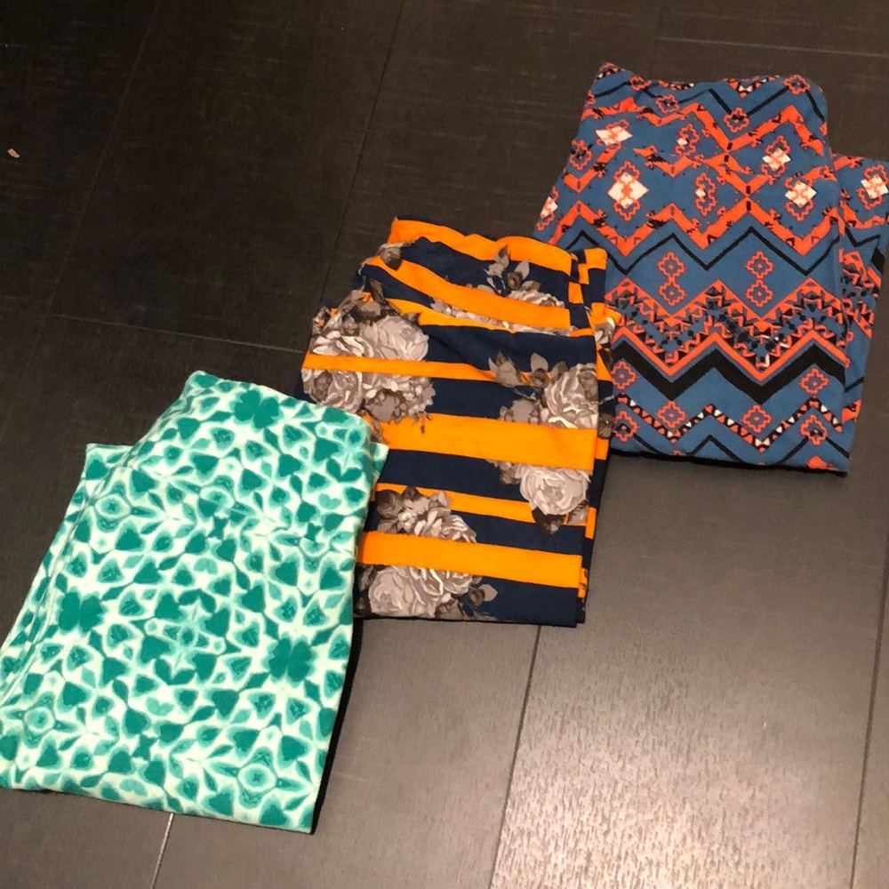 Lularoe Leggings - Set of 3